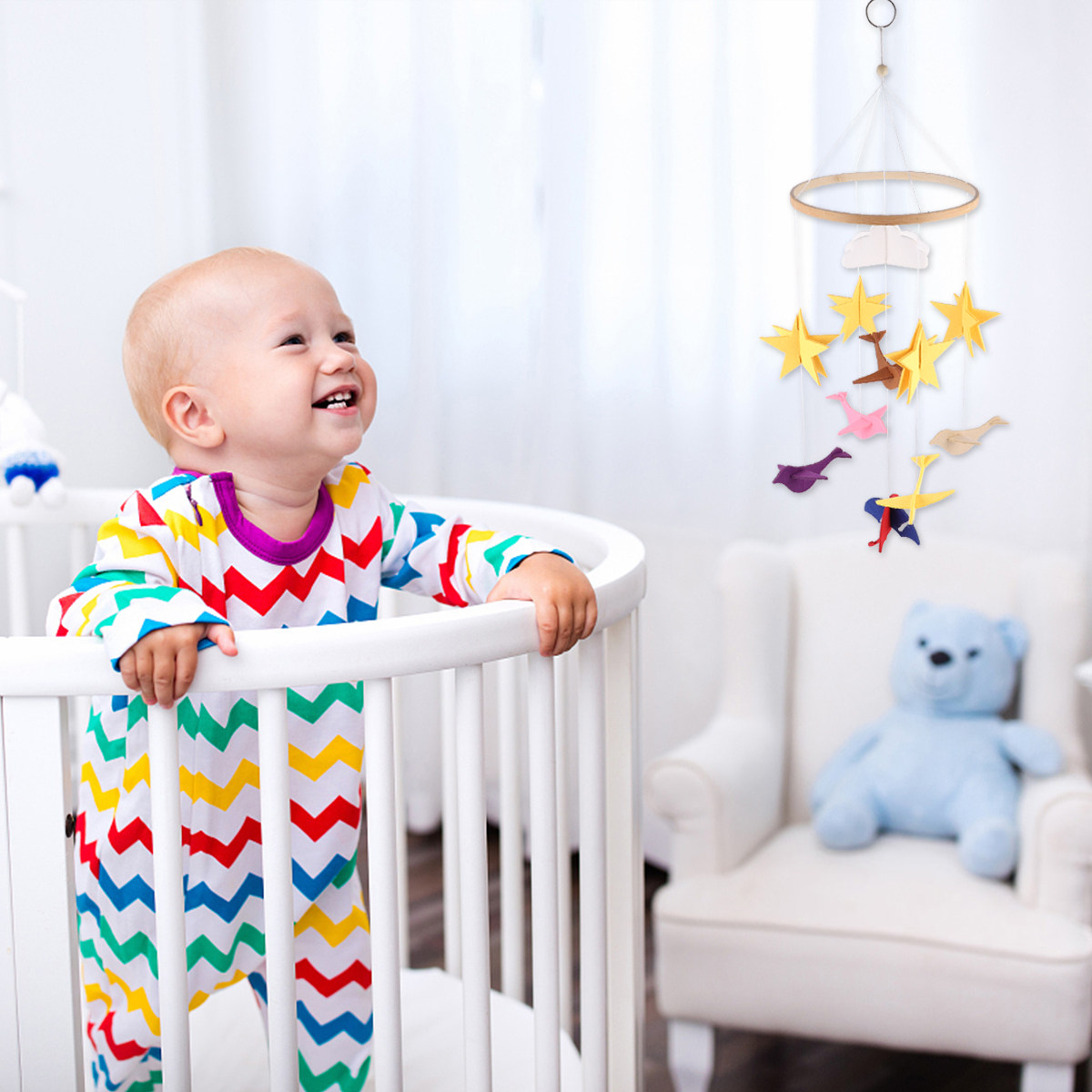 Baby Nursery Crib - 1 шт. Подвесное украшение для детской