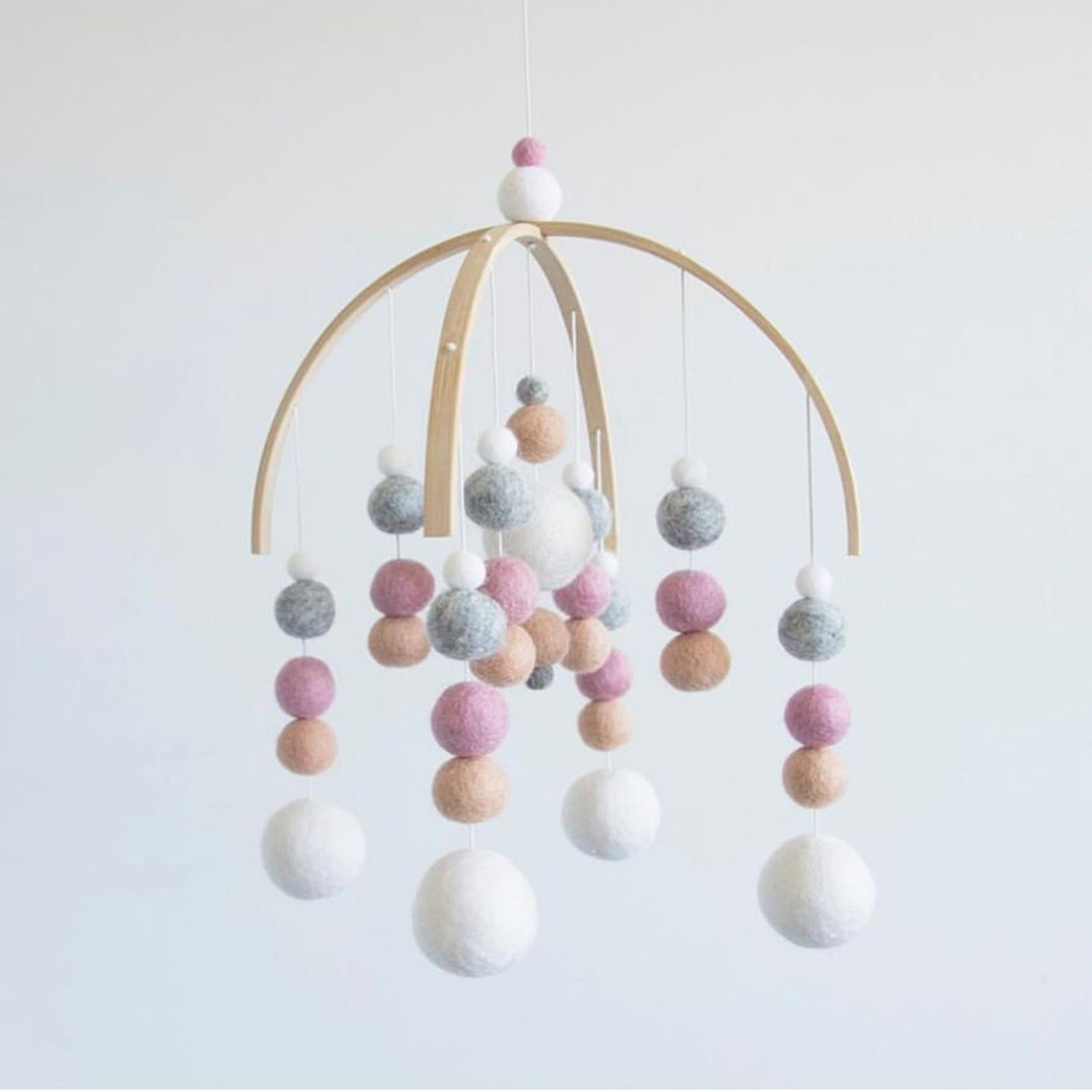 Baby Nursery Accessories - Деревянный подвесной каркас для вращающихся игрушек,