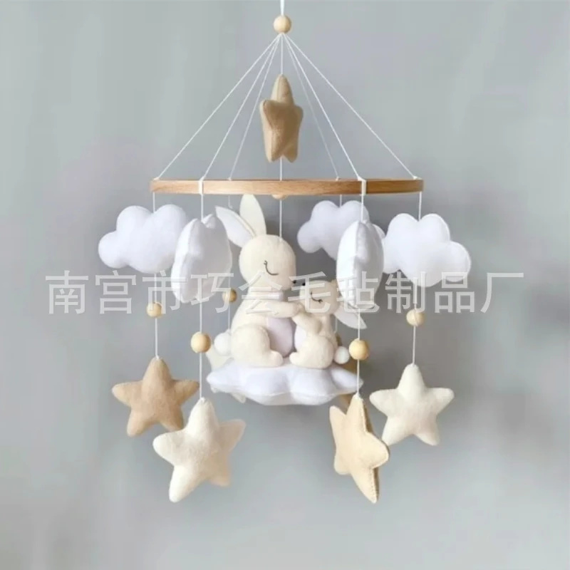 Baby Nursery Neutral - Мобиль для детской кроватки ручной работы