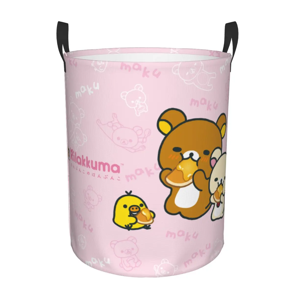 Laundry Hamper Nursery - Kawaii мультфильм Rilakkuma медведь корзина для