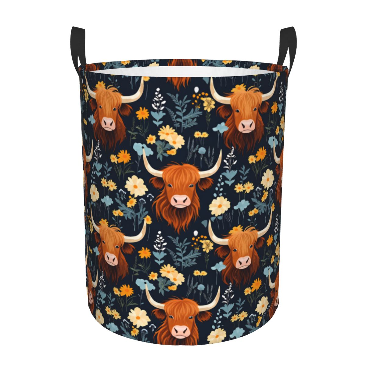 Laundry Hamper Nursery - Корзина для белья с цветочным узором