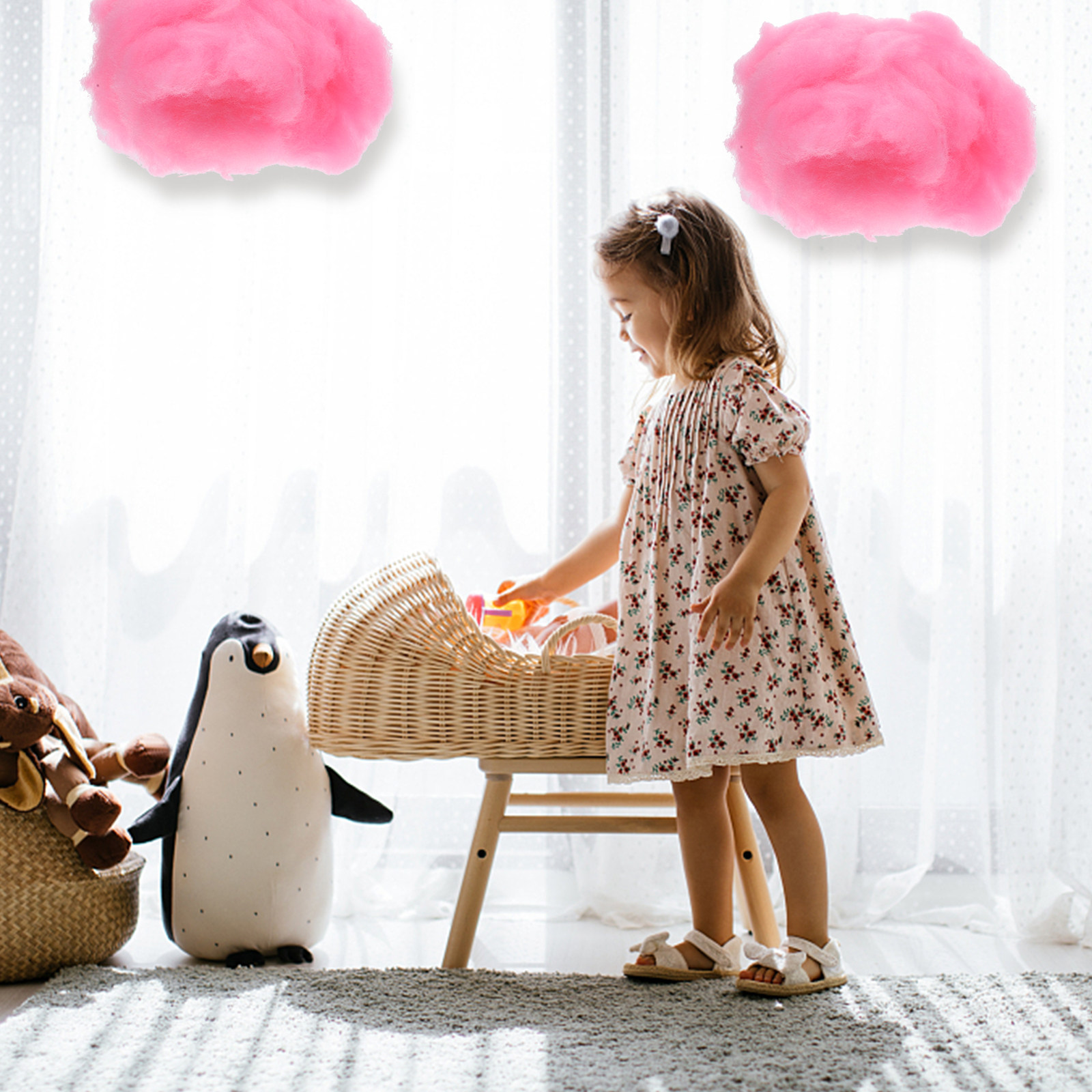 Baby Nursery Ornaments - Набор из 4 подвесных украшений в