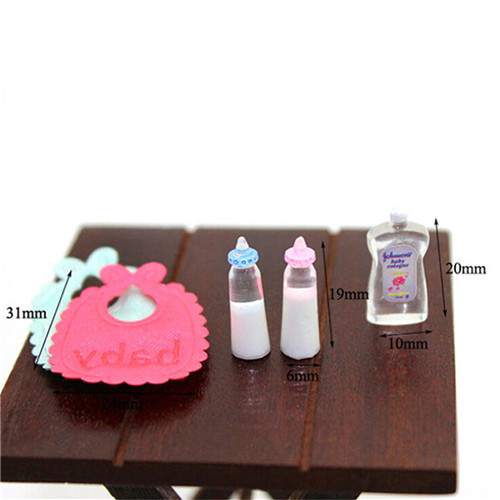Baby Nursery Accessories - 1:12 кукольный домик миниатюрные детские бутылочки