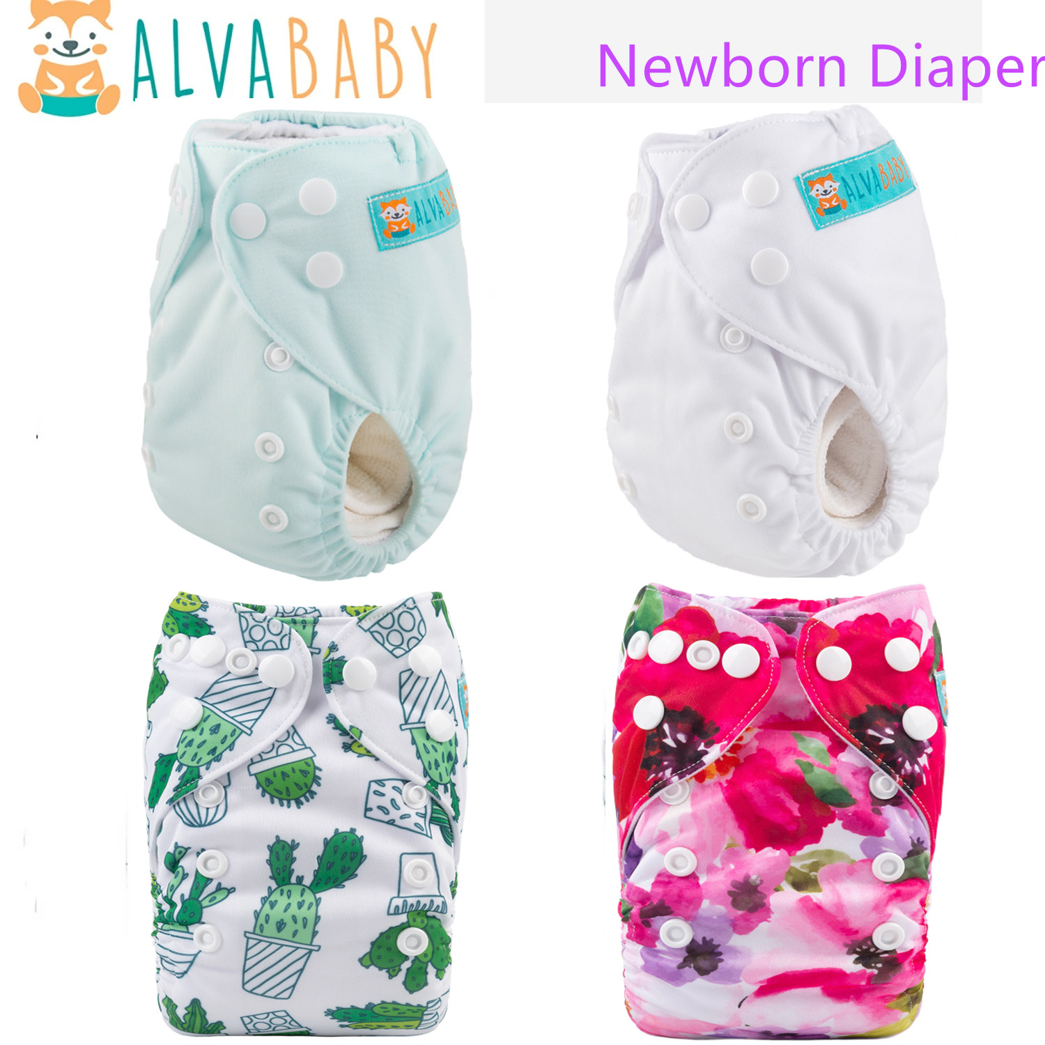 Pampers Diaper Premium Care - 1 шт. ALVABABY подгузник для новорожденных