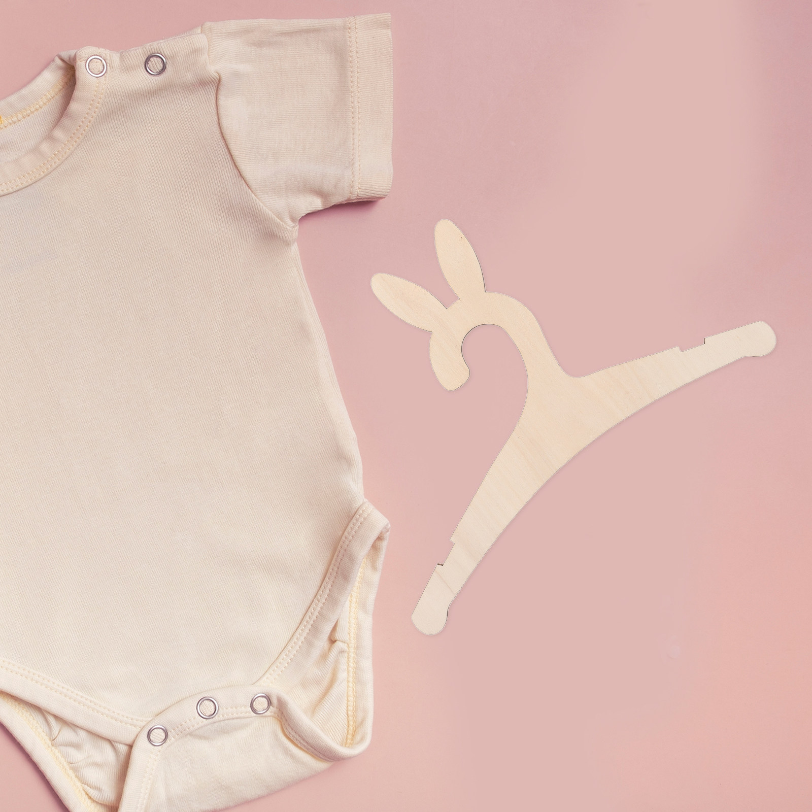 Baby Nursery Decorations - 5 шт. деревянных вешалок для детской