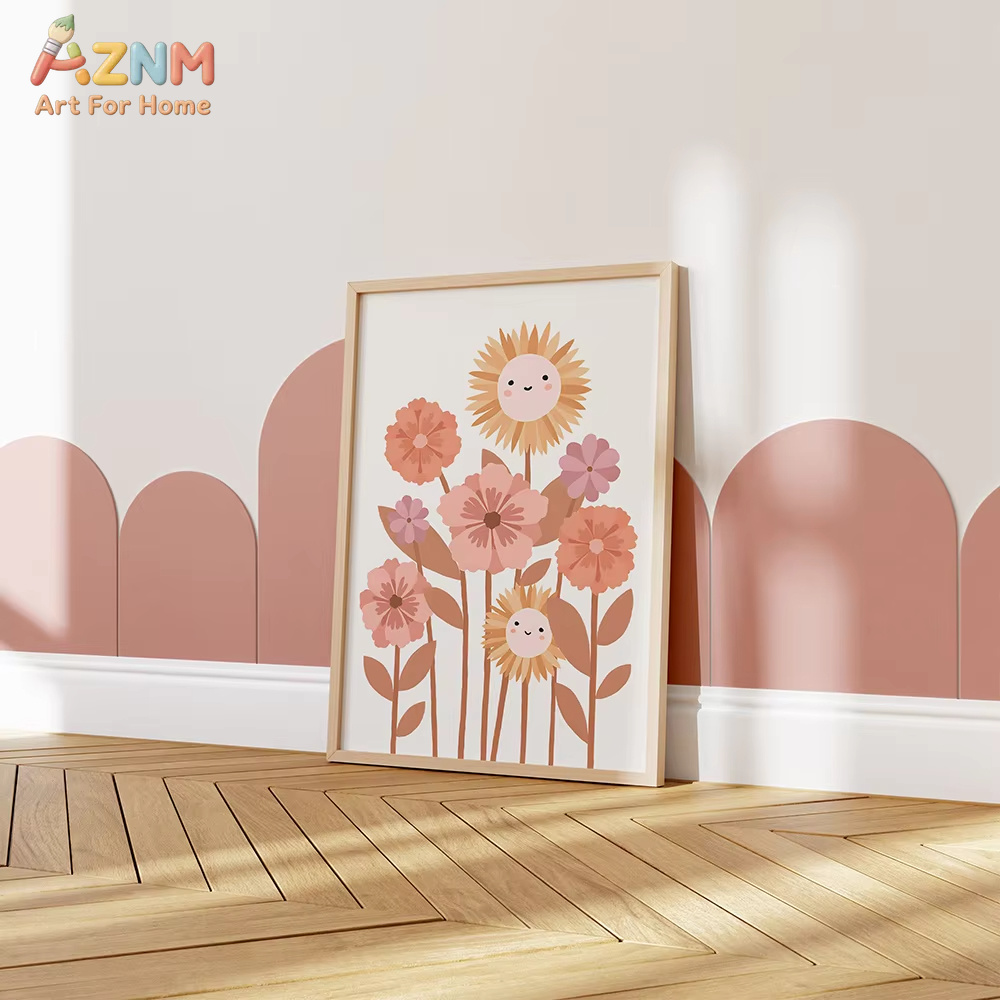 AZNM Картина на холсте в стиле – обзор и цена Baby Nursery Neutral