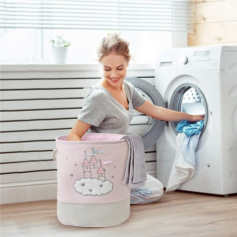 Большая розовая корзина для бе – обзор и цена Laundry Hamper Nursery