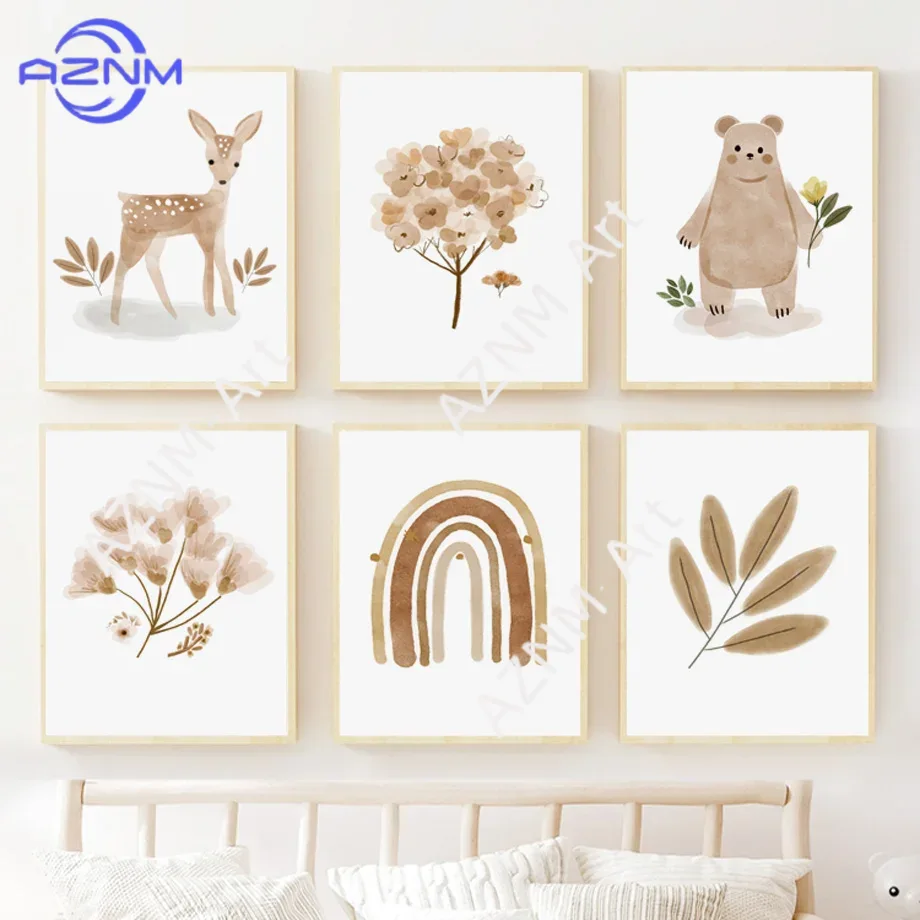 Настенный декор в стиле бохо д – обзор и цена Baby Nursery Neutral