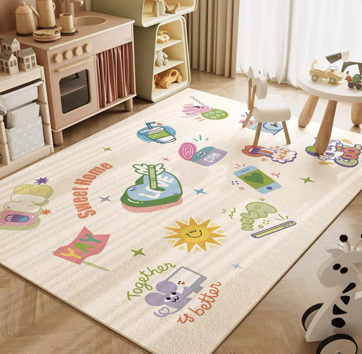 Детский развивающий коврик VIK – обзор и цена Baby Nursery Neutral