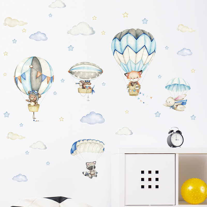Мультяшные милые животные, воз – обзор и цена Baby Nursery Artwork