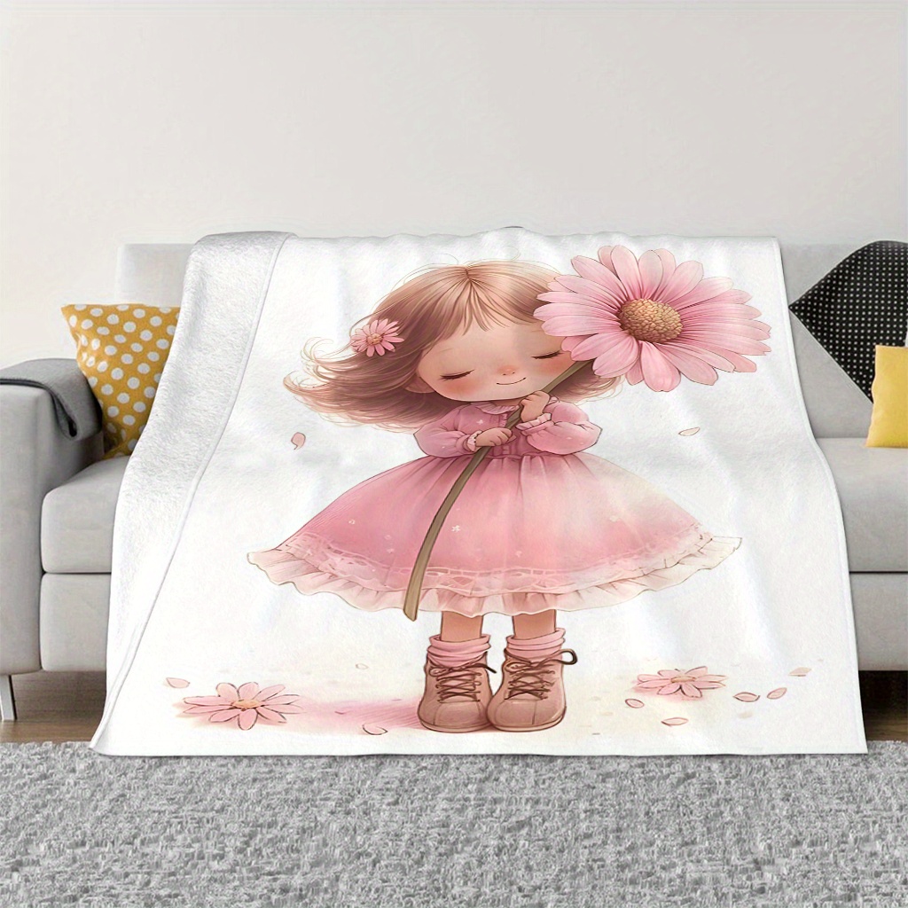 Милое цветочное одеяло-плед с  – обзор и цена Baby Nursery Ideas Girl