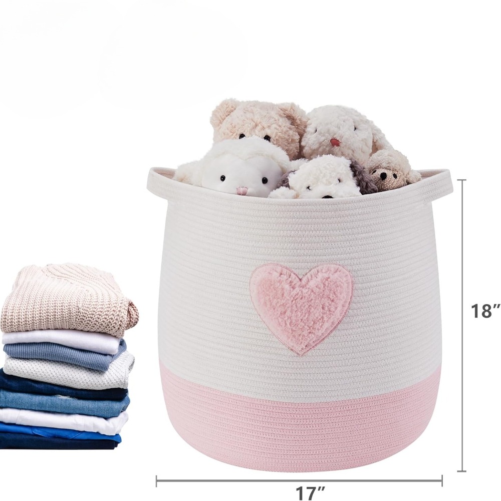 Розовая корзина для белья для  – обзор и цена Laundry Hamper Nursery