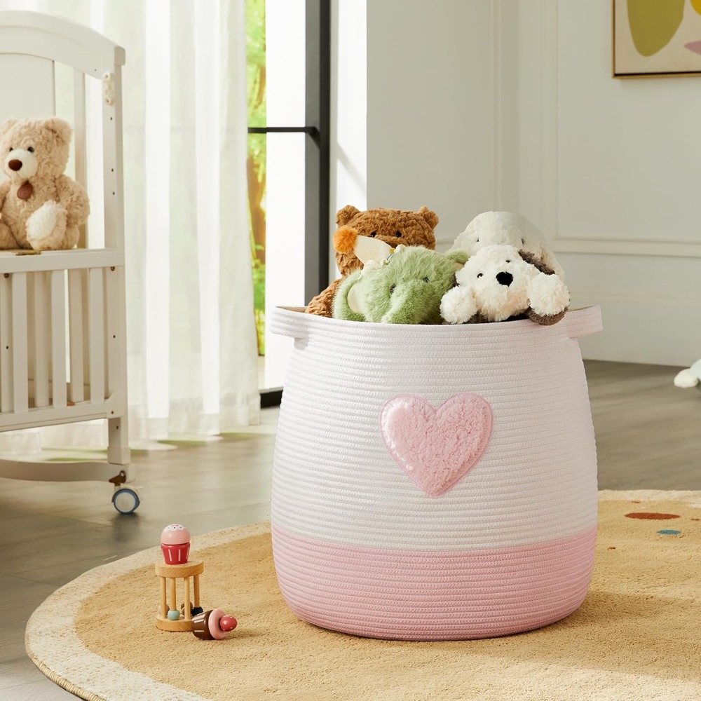 Розовая корзина для белья для  – обзор и цена Laundry Hamper Nursery