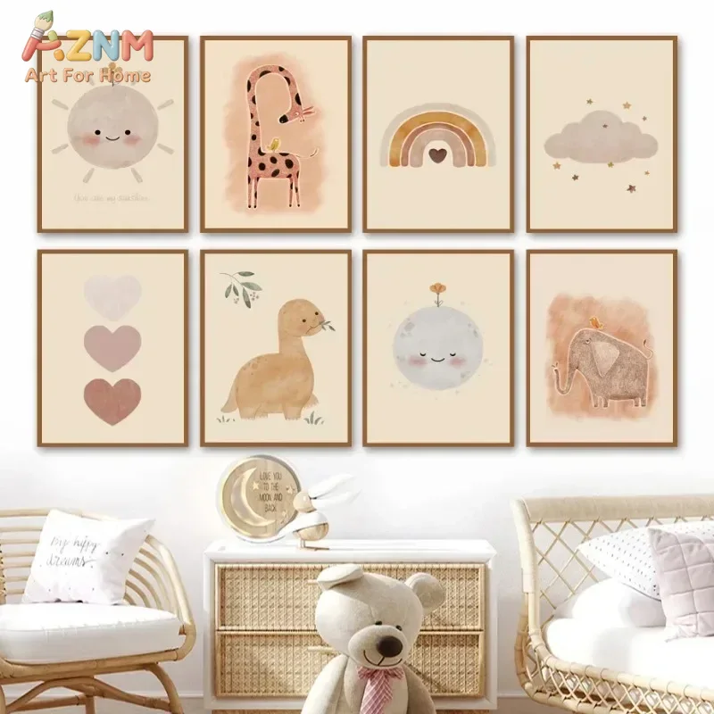 Настенный декор AZNM: нейтраль – обзор и цена Baby Nursery Neutral
