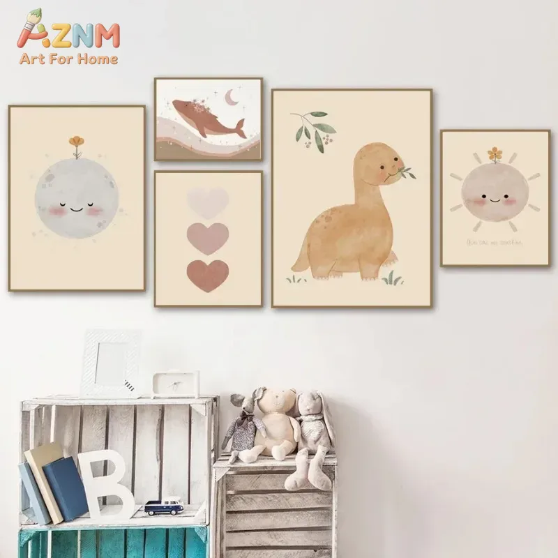 Настенный декор AZNM: нейтраль – обзор и цена Baby Nursery Neutral
