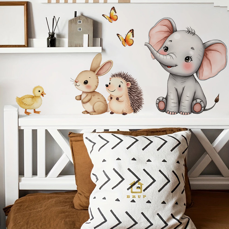 Наклейка на стену с мультяшным – обзор и цена Baby Nursery Room