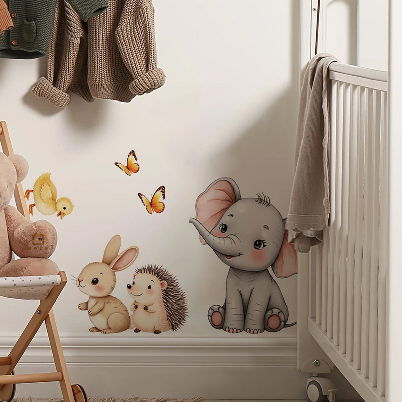 Наклейка на стену с мультяшным – обзор и цена Baby Nursery Room