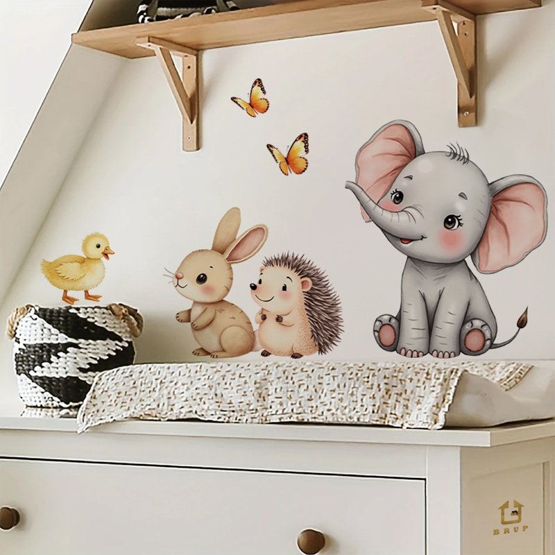 Наклейка на стену с мультяшным – обзор и цена Baby Nursery Room