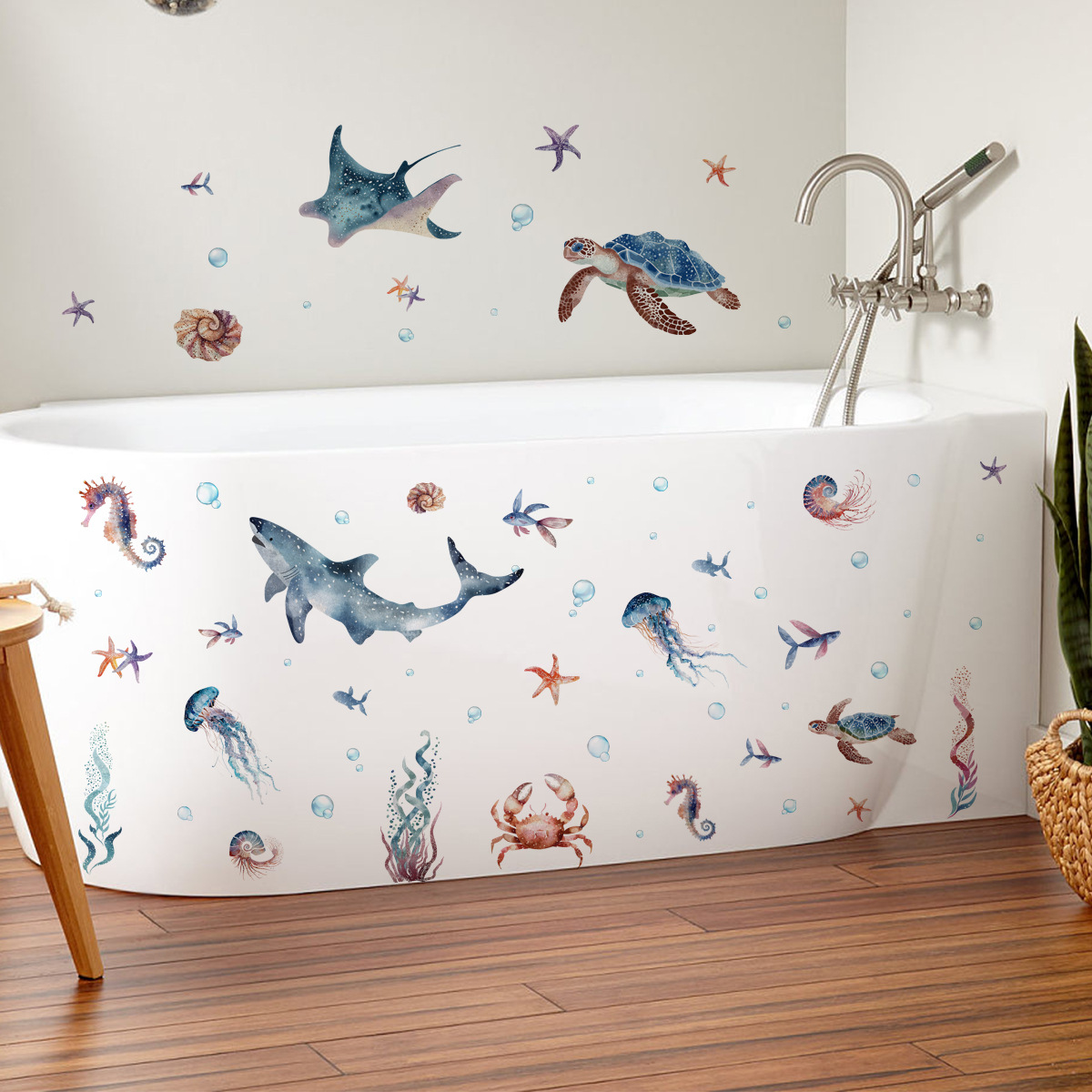 Наклейка на стену под морем, м – обзор и цена Baby Nursery Under The Sea