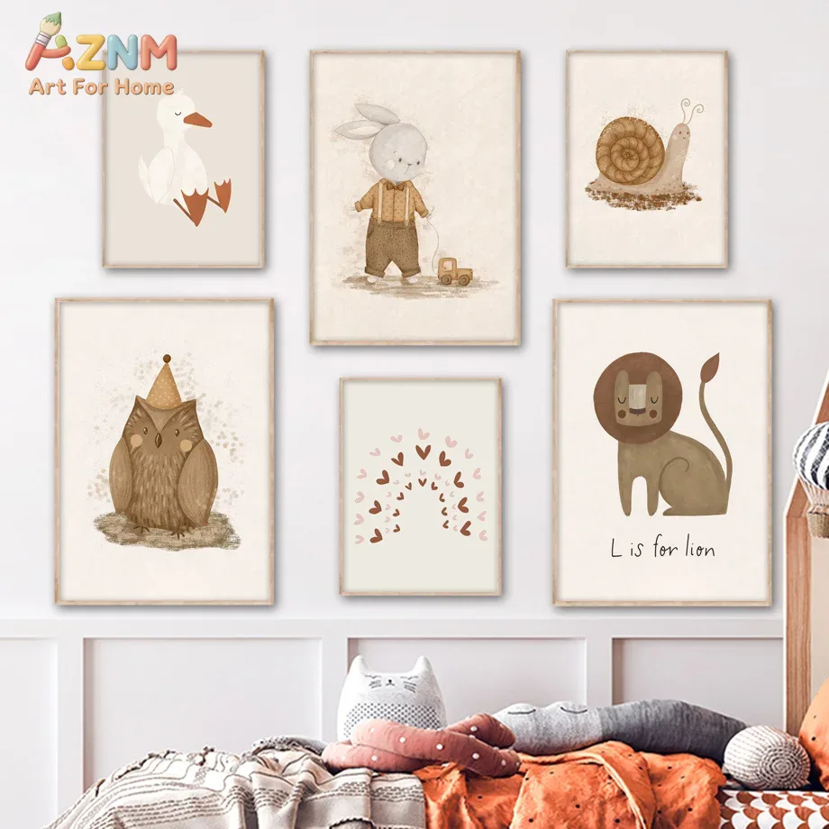 Настенный холст AZNM с нейтрал – обзор и цена Baby Nursery Neutral